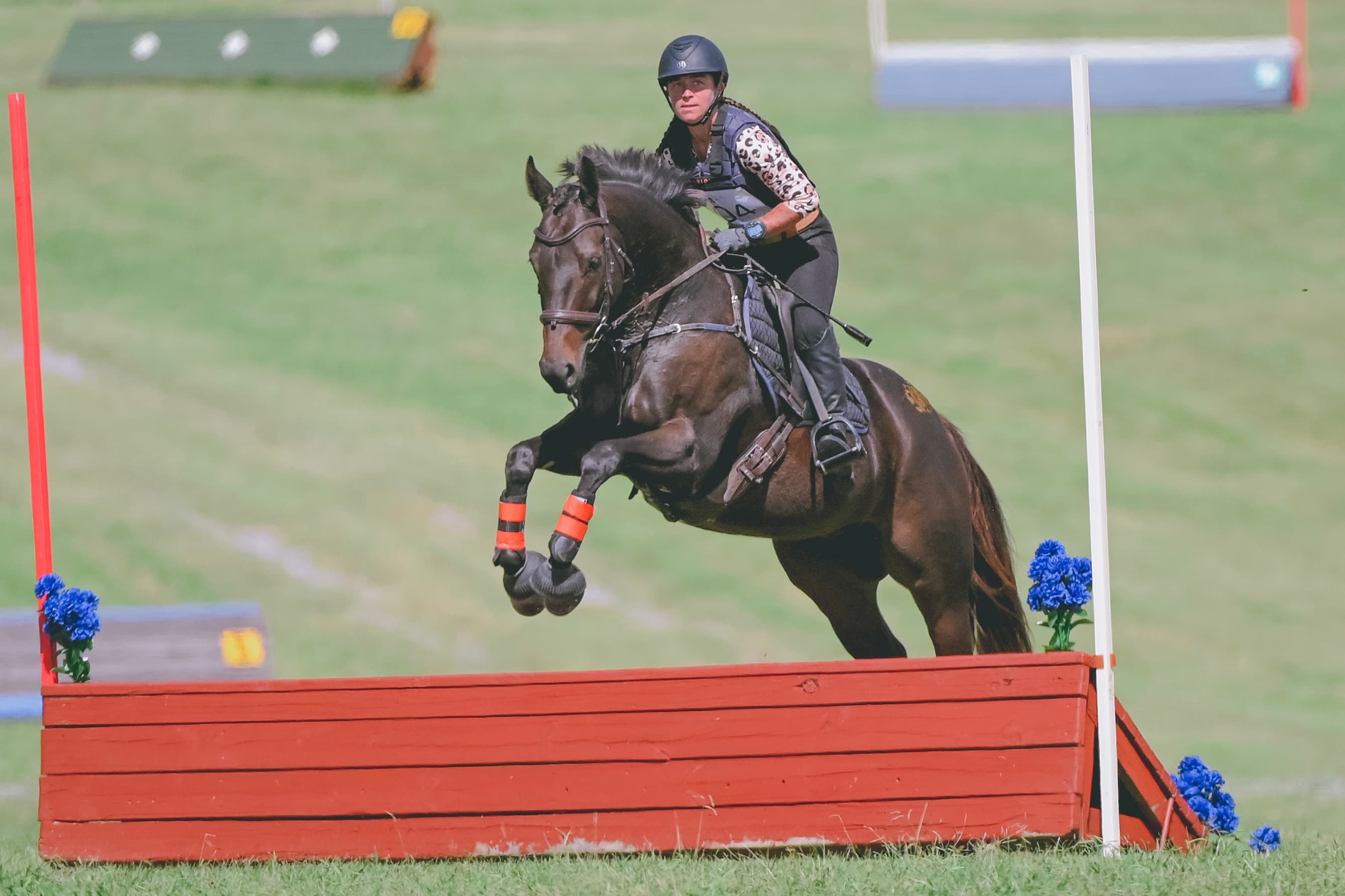 Lisa Taylor, Registered Nurse, with her dog Theo